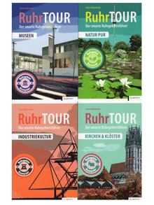 Achim Nöllenheidt: RuhrTOUR. Der smarte Ruhrgebietsführer. Kirchen & Klöster. Klartext, Essen 2019, 120 S., ISBN 9783837520798, € 13,95

Achim Nöllenheidt: RuhrTOUR. Der smarte Ruhrgebietsführer. Industriekultur. Klartext, Essen 2019, 120 S., ISBN 9783837520804, € 13,95

Achim Nöllenheidt: RuhrTOUR. Der smarte Ruhrgebietsführer. Museen. Klartext, Essen 2019, 120 S., ISBN 9783837520811, € 13,95

Achim Nöllenheidt: RuhrTOUR. Der smarte Ruhrgebietsführer. Natur pur. Klartext, Essen 2019, 120 S., ISBN 9783837520828, € 13,95

Kompakte Reiseführer sind in. Der Verfasser empfiehlt in den vier Bändchen 70 Kirchen und Klöster, 59 Standorte der Industriekultur, 68 Museen und 55 Naturerlebnisse. Dabei werden in einem handlichen Format für jeden Standort nützliche Basisinformationen wie Adresse, Öffnungszeiten, Internetzugang und eventuelle Führungen sowie Informationen in Text und Foto gegeben. Offensichtlich sind die Bände als Appetizer für Interessierte zu verstehen, denn die Informationstexte sind nicht selten mehr als kurz, smart heißt hier minimalistisch. Wenn es aber denn so sein soll, hätte man den Interessenten wenigstens qualitativ hergestellte Übersichtskarten gönnen können. Da die Standorte in den beigegebenen Karten nicht lagegerecht dargestellt sind, ist es kaum möglich, individuelle Routen zusammenzustellen. Durch den Bund gehend die Innenseiten der Pappumschläge für diese Karten zu nutzen ist zudem eine editorische Katastrophe. Dies ist ebenso wenig smart wie die für Größe und Inhalt der Bändchen völlig überzogenen Preise.